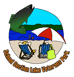 School Section Lake Veterans Park logo