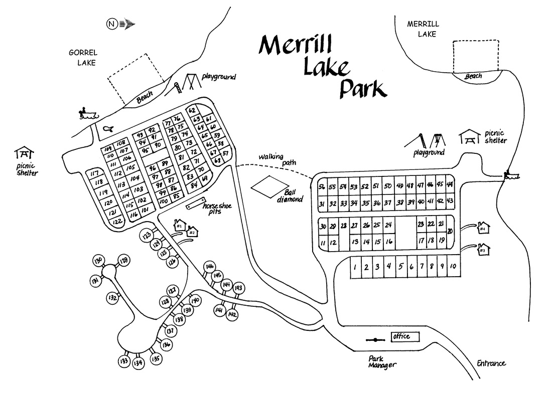 Merrill-Gorrel Park campground map